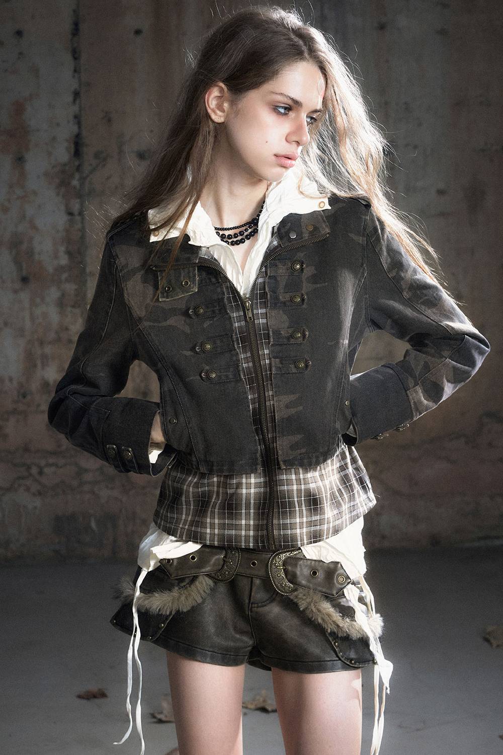 Frayed Edge Combat Jacket
