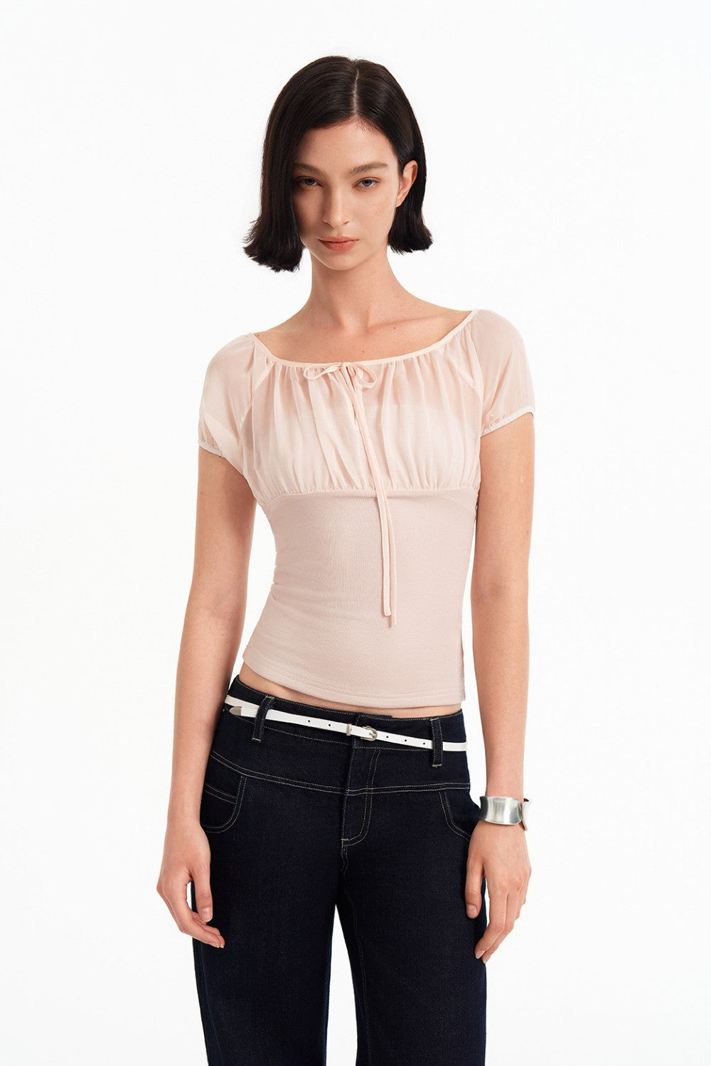 Lilly Mesh Panel Top