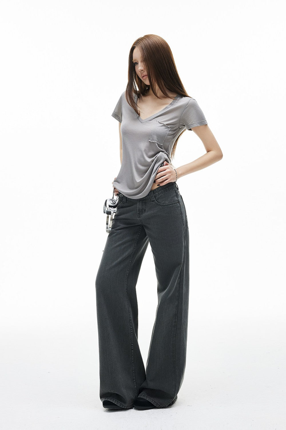 Arlo Gray Straight Jeans