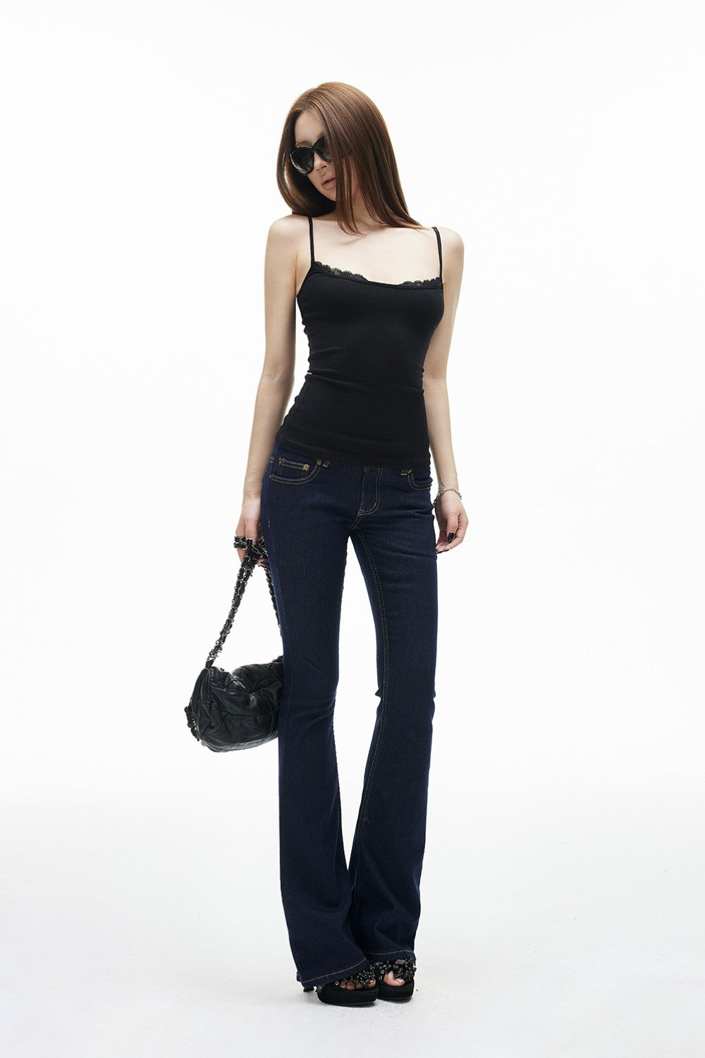 Kira Lace Trim Cami