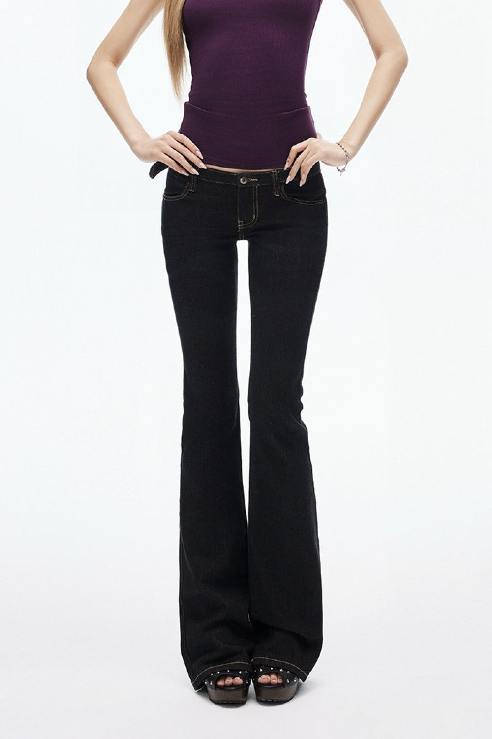Dark Wash Bootcut Jeans