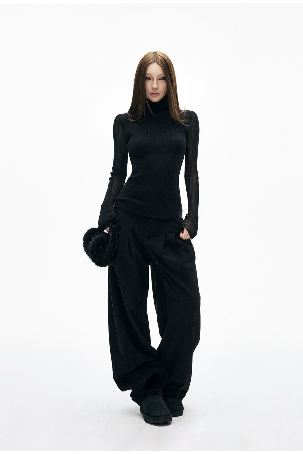 Axis Pleated Barrel Pants