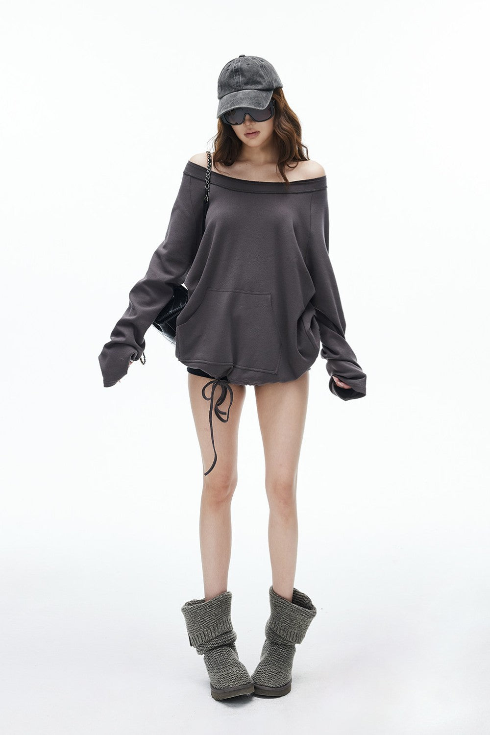 Aria Drawstring Lounge Top