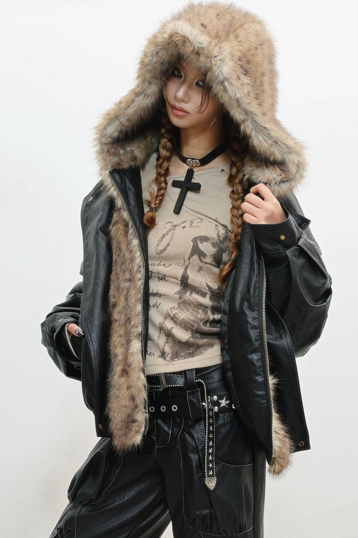 Cozy Fur Trim Jacket