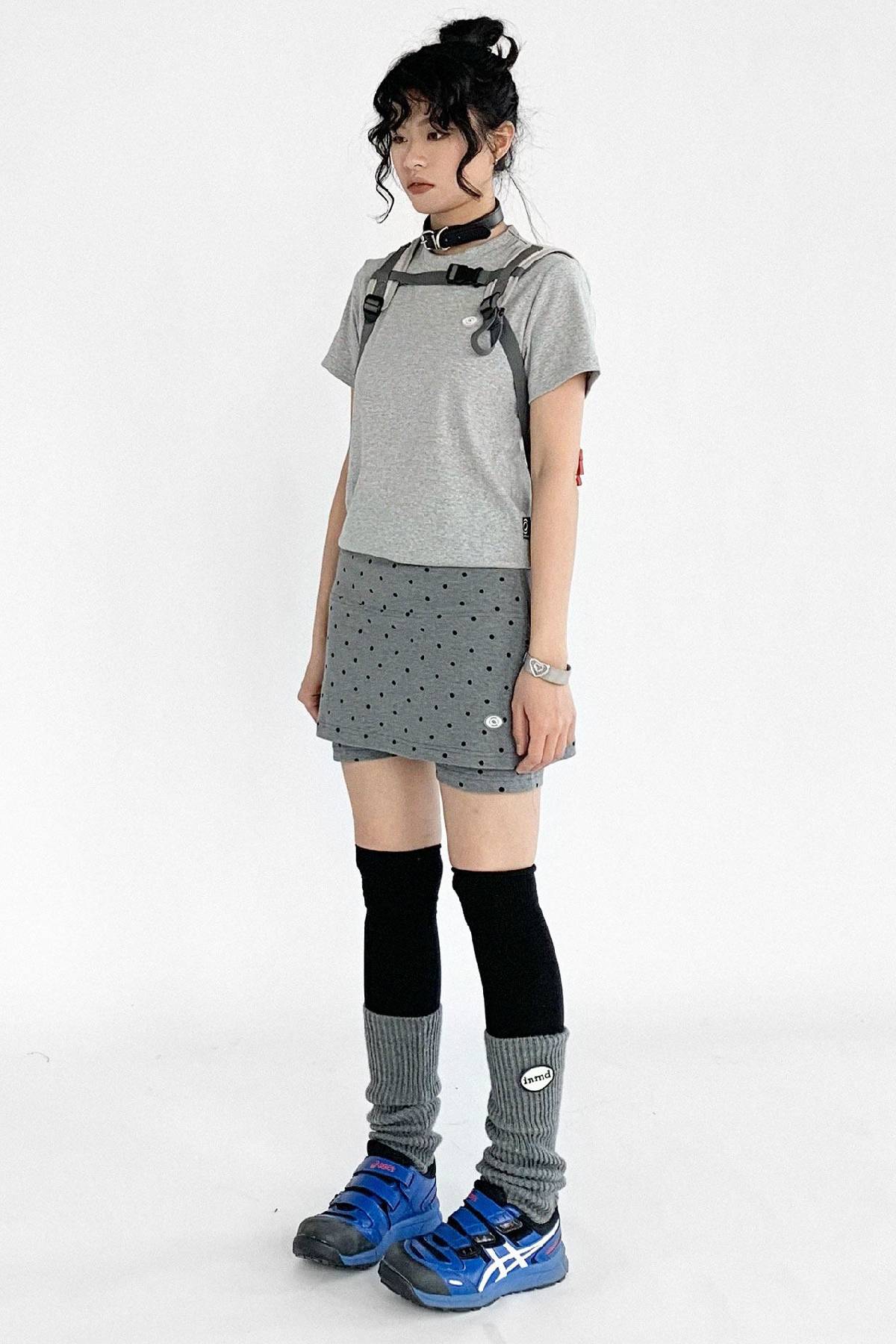Blend Polka Mini Skort