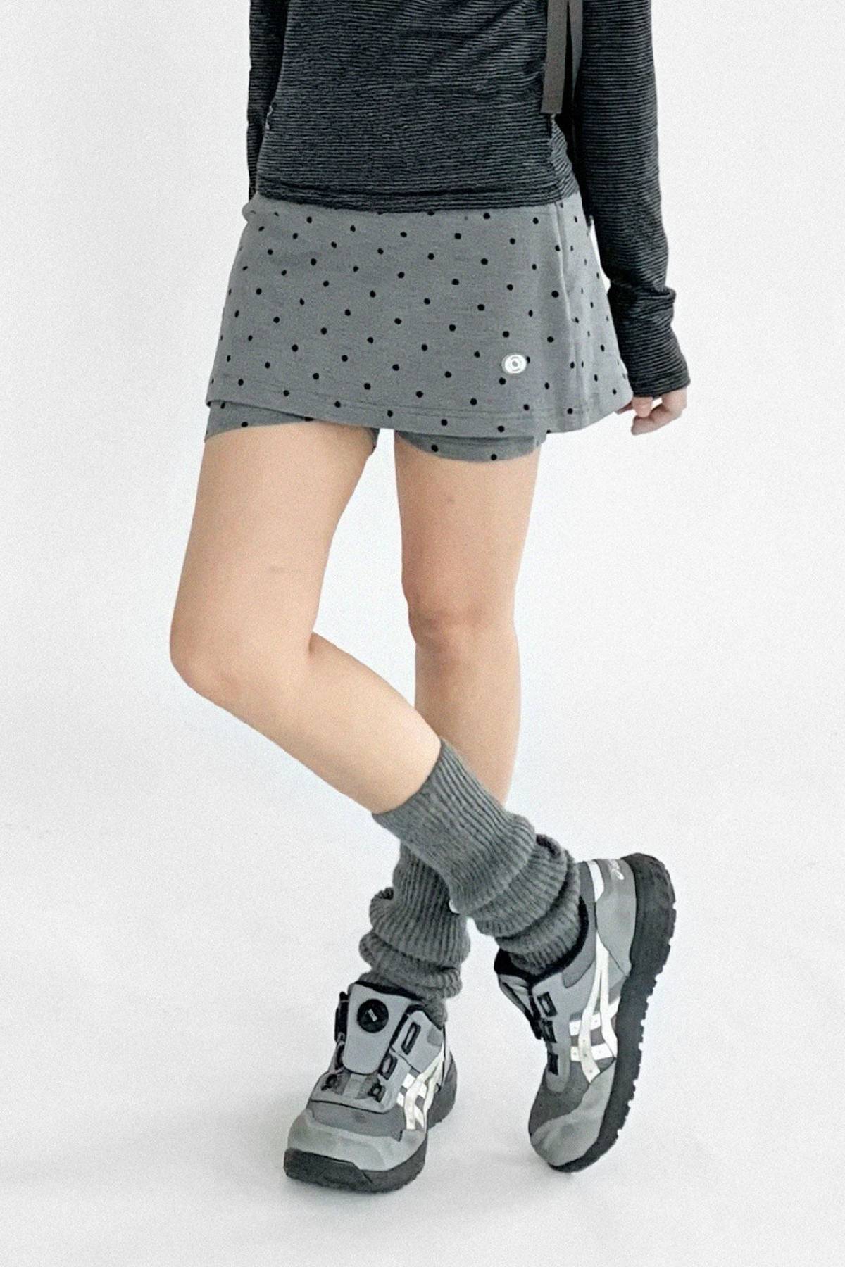 Blend Polka Mini Skort
