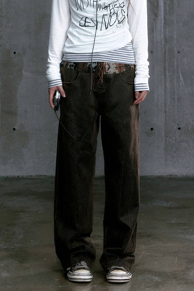 Washed Utility Pants